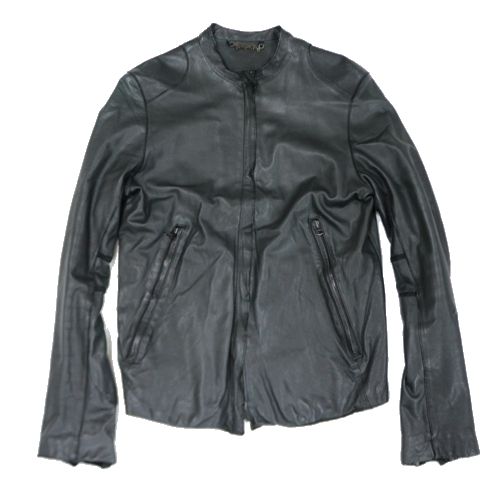 Rakuten - 【中古】 Sissi シシ シングルレザーライダースジャケット XS ブラック