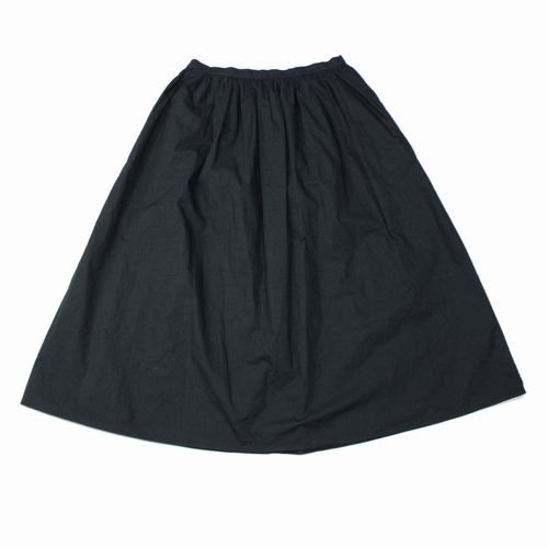 【中古】 marimekko マリメッコ 24SS Mini Unikko Meimi cotton poplin skirt ミニ ウニッコ スカート 38 ブラック
