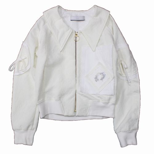 Rakuten - 【中古】 oum 20sf Circle Pocket Jacket サークルポケット ジャケット オフホワイト