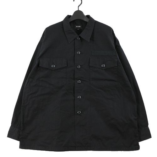 Rakuten - 【中古】 BEAMS ビームス 21SS ユーティリティ イージー シャツ S ブラック