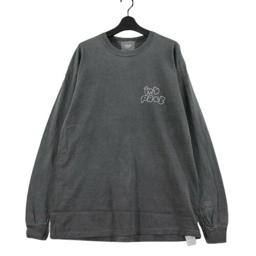【中古】 TODAY edition トゥデイエディション my pace #01 L/S Tee 長袖Tシャツ L グレー