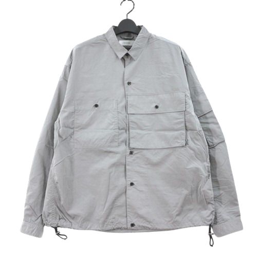 Rakuten - 【中古】 THE JEAN PIERRE ジャンピエール French Militaly Nylon Shirts フレンチミリタリーナイロンシャツ 48 グレー