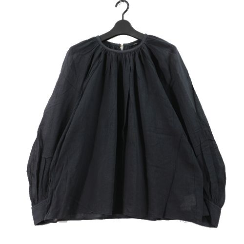 Rakuten - 【中古】 Johnbull ジョンブル ギャザープルオーバー ブラウス ブラック