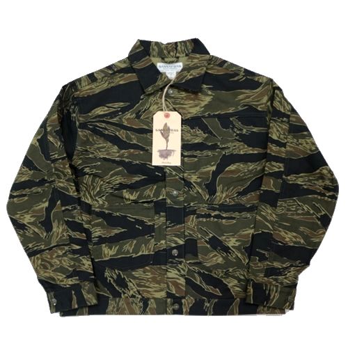 Rakuten - 【中古】 SASSAFRAS ササフラス 24AW 別注 Gardeners Jacket - Tiger Twill ガーデナーズジャケット タイガーツイル M