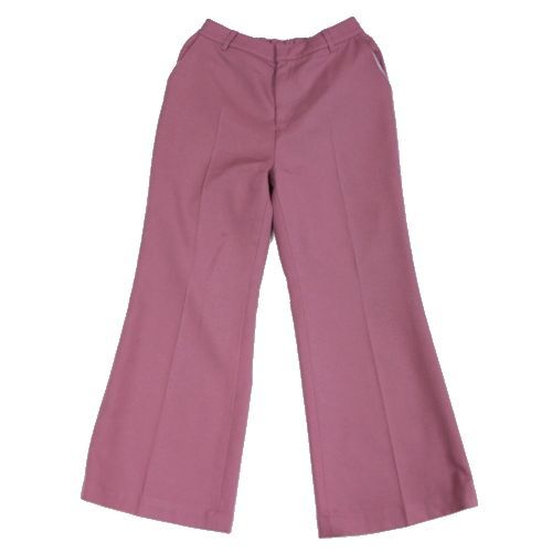 Rakuten - 【中古】 Ray BEAMS レイビームス カラー サージ フレアパンツ 1 ピンク
