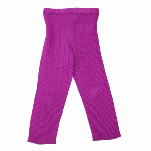 Rakuten - 【中古】 ISSEY MIYAKE イッセイミヤケ 97SS プリーツ パンツ M ピンク