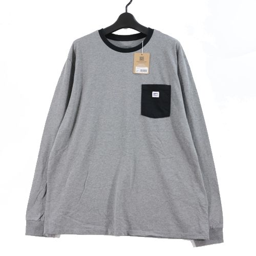 【中古】 Patagonia パタゴニア 24AW L／S Shop Sticker Pocket Responsibili-Tee ロングスリーブショップステッカーポケットレスポンシビリティー