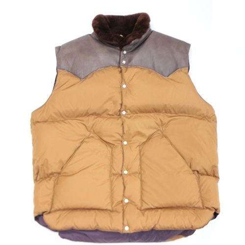 【中古】 Rocky Mountain Featherbed ロッキーマウンテンフェザーベッド JOURNAL STANDARD 別注 22AW CHRISTY DOWN VEST クリスティ ダウンベスト