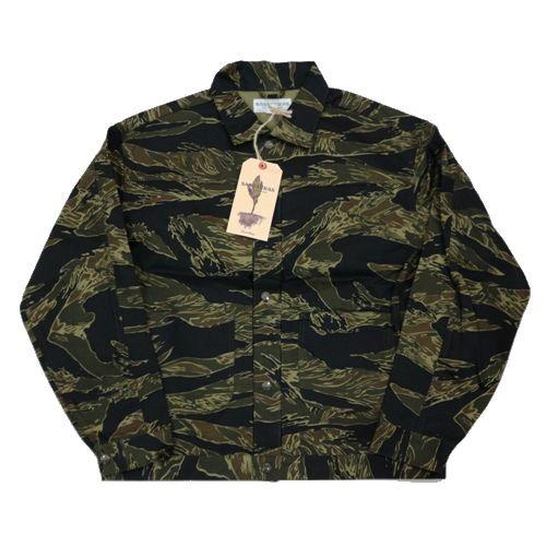 美品 ササフラス タイガーカモ プルオーバー ガーデナージャケット パーカー SASSAFRAS ササフラス 24AW 別注 Gardeners Jacket - Tiger Twill