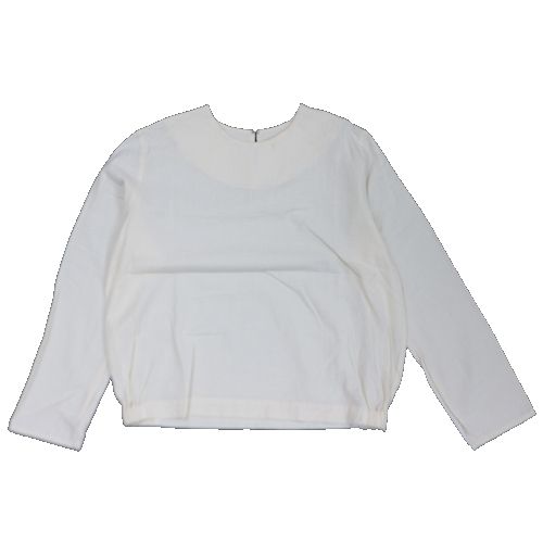Rakuten - 【中古】 F/style エフスタイル 亀田縞のブラウス M 生成り