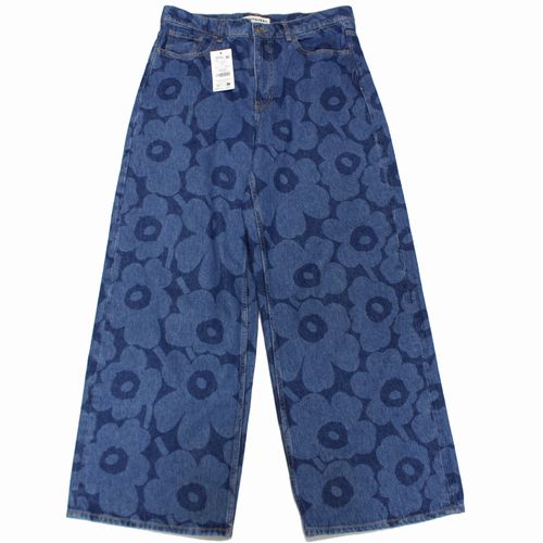 JUNYA WATANABE ×マリメッコ　花柄ガウチョパンツ 6月分以降お届け】リブ イン コンフォート 大人っぽくはける ディック