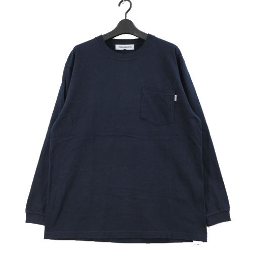 Rakuten - 【中古】 CHARI&CO チャリアンドコー SPIRITUAL COUNSELING L/S TEE 長袖 Tシャツ M ネイビー