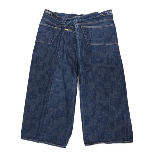 Rakuten - 【中古】 ANSEASON ANREARAGE アンリアレイジ ワイドトデニムパンツ 38