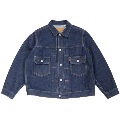 【中古】 LEVI'S PReMIUM リーバイス プレミアム JOURNAL SATNDARD 別注 TYPE2 Selvedge RIGIDデニムジャケット L インディゴ