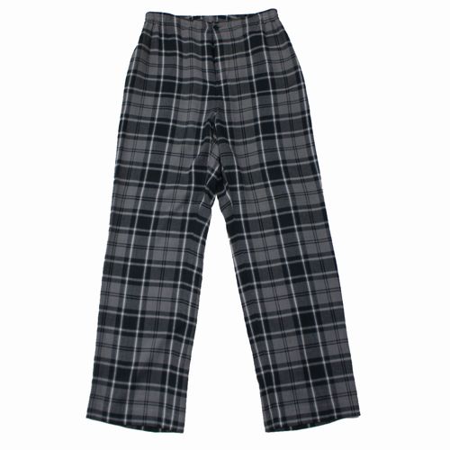 【中古】 UNUSED アンユーズド 25AW RAYON CHECK PANTS レーヨンチェックパンツ 2 グレー×グリーン
