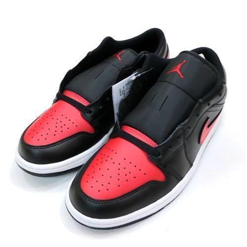 NIKE ナイキ 2025 AIR JORDAN 1 LOW Bred エア ジョーダン 1ロー ブレッド 553558-067 US9 ブラック レッド ホワイト