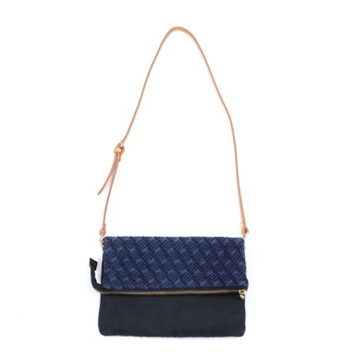 Rakuten - 【中古】 trois temps トロワトン 3way ショルダーバック ネイビー