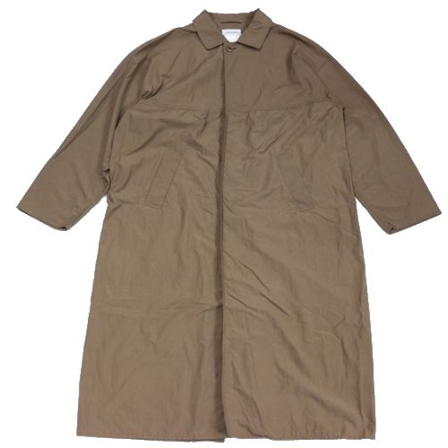 【中古】 YAECA CONTEMPO ヤエカ コンテンポ NYLON RAIN COAT ナイロン レイン コート L ブラウン
