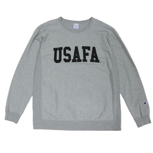 【中古】 Champion チャンピオン BEAMS 別注 USAFA REVERSE WEAVE 長袖Tシャツ L グレー