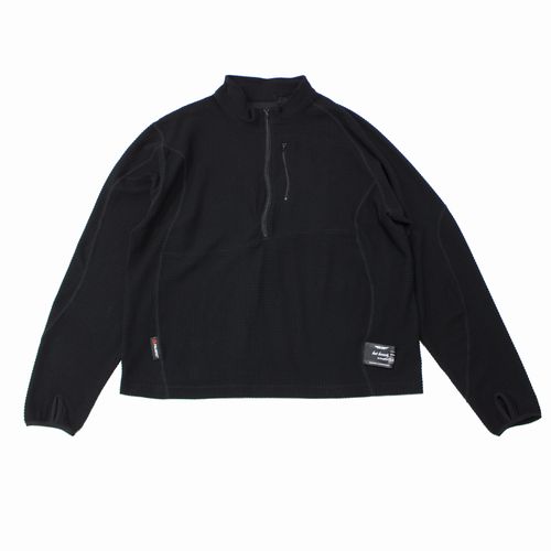 Rakuten - 【中古】 UNDERCOVER アンダーカバー 26SS Polartec ブロックフリースハーフZIPプルオーバー ジャケット 4 ブラック