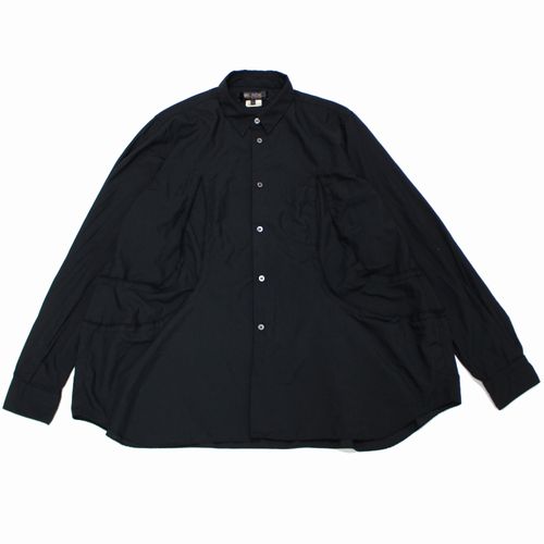 black comme desgarcons ポリ縮　美品 BLACK COMME des GARCONS / ブラックコムデギャルソン ポリ縮絨 ジップ