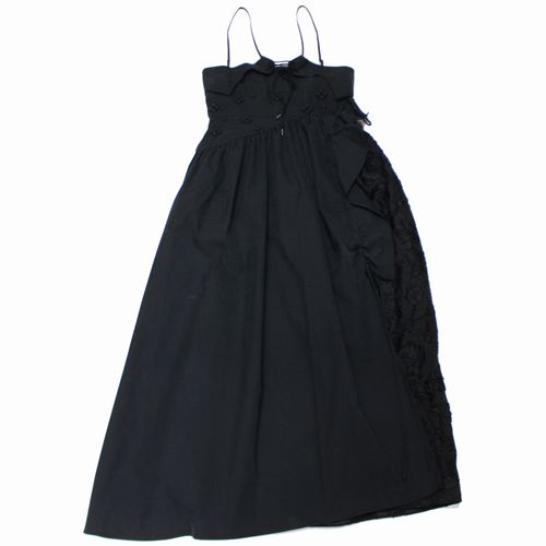 Rakuten - 【中古】 RIV NOBUHIKO リブノブヒコ 24SS BARBARA ATOM FEATHER DRESS ワンピース ブラック
