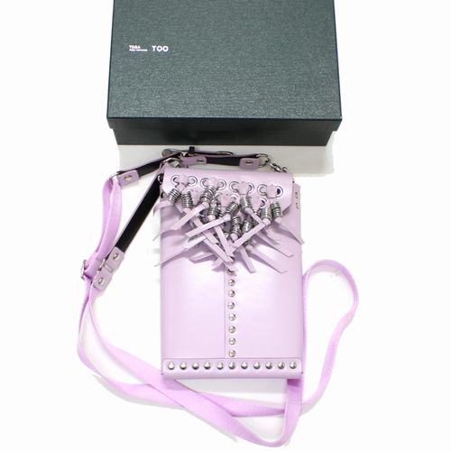 Rakuten - 【中古】 TOGA TOO トーガ トゥ 25SS LEATHER SHOULDER POUCH レザーショルダーポーチ ピンク