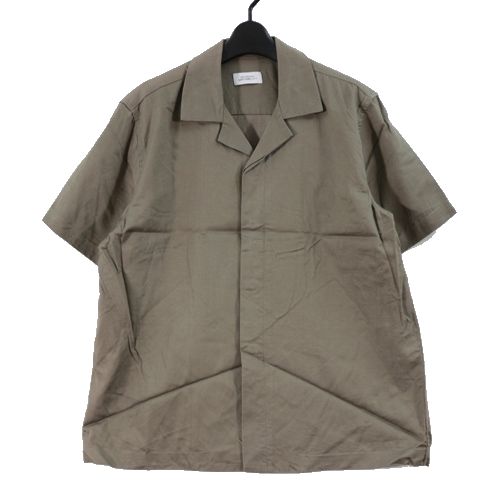Rakuten - 【中古】 Saturdays NYC サタデーズ ニューヨークシティ 半袖 オープンカラーシャツ M カーキ
