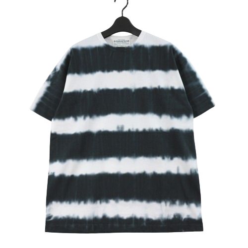Rakuten - 【中古】 SASSAFRAS ササフラス 24AW 別注 Stratum T 1/2 - Single Yarn Cotton タイダイ ボーダー Tシャツ M