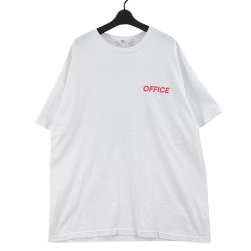 Rakuten - 【中古】 WED STORE MIN-NANO Meguro Office Tee Tシャツ XL ホワイト