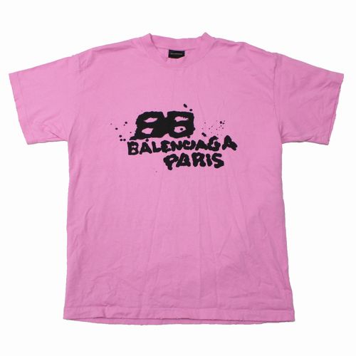 楽天市場】バレンシアガ tシャツ（カラーピンク）（トップス｜メンズ