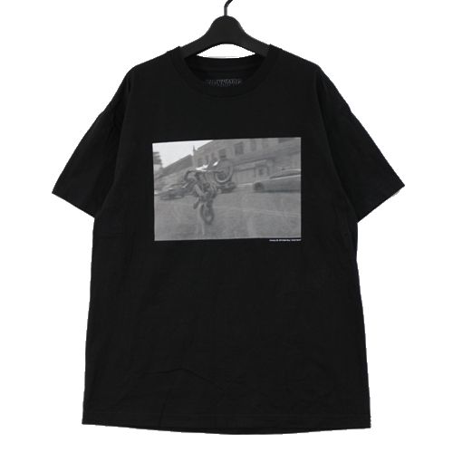 Rakuten - 【中古】 BLANKMAG × BAL 21SS CLOCK HAND CHRISTOPHER CURRENCE Tシャツ L ブラック