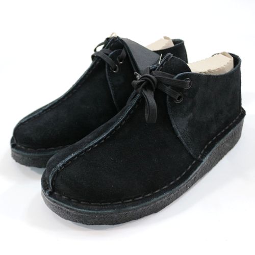Rakuten - 【中古】 Clarks クラークス Desert Trek. デザートトレック スエードシューズ 26165566 UK4 ブラック