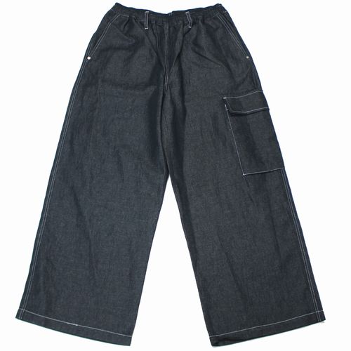 Rakuten - 【中古】 Ithe イザ 26SS デニムカーゴパンツ 2 ブラック