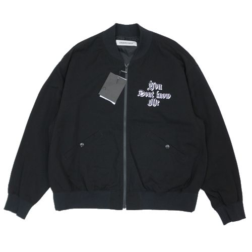 Rakuten - 【中古】 UNDERCOVER アンダーカバー 25AW Ry/Peツイルスカジャン You Dont Know me 2 ブラック