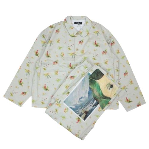 Rakuten - 【中古】 UNDERCOVER アンダーカバー 25AW Faust総柄ライトモールCoサテンパジャマ 2 クリーム