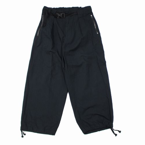 Rakuten - 【中古】 barbell object バーベルオブジェクト 26SS clip tuck pt クリップタックパンツ 1 ブラック