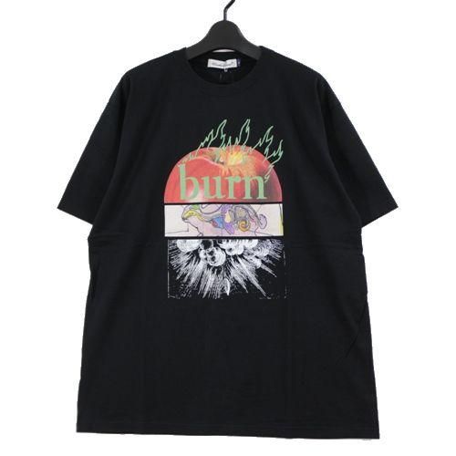 Rakuten - 【中古】 UNDERCOVER アンダーカバー 25AW TEE burn Tシャツ 4 ブラック