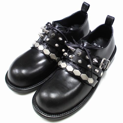 Rakuten - 【中古】 UNDERCOVER × KIDS LOVE GATE 25AW スタッズブレスレットレザーシューズ 9 1/2(28cm)