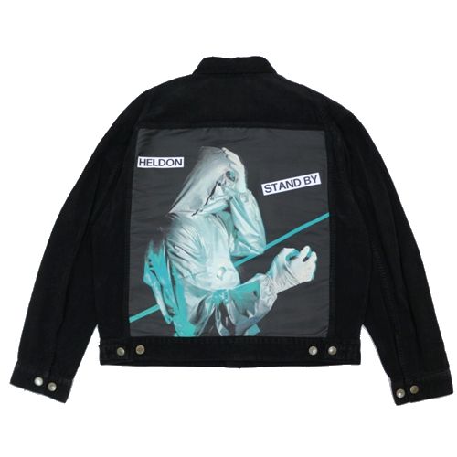  UNDERCOVER アンダーカバー 25AW 後JQ切替硫化コーデュロイJKT STAND BY HELDON 3 ブラック