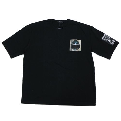  UNDERCOVER アンダーカバー 25AW TEE JQパッチ＆Print_Interface Tシャツ 4 ブラック