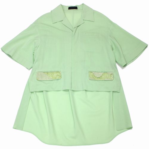Rakuten - 【中古】 UNDERCOVER アンダーカバー 20SS 半袖ブラウス 1 グリーン