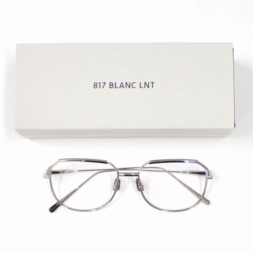 Rakuten - 【中古】 BLANC.. ブラン EYETHINK アイシンク 別注 B0024 SIL SILVER Optical メガネ フレーム シルバー