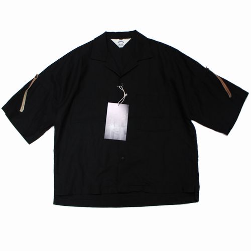 Rakuten - 【中古】 SUNSEA サンシー 21SS JOE S. LINEN SHIRT 半袖シャツ 3 ブラック