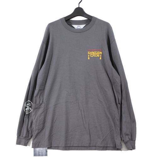 Rakuten - 【中古】 SUNSEA サンシー 24AW 29th SUNSEA CHIN ONE SIDE SLASH LONG-T 長袖Tシャツ 3 グレー