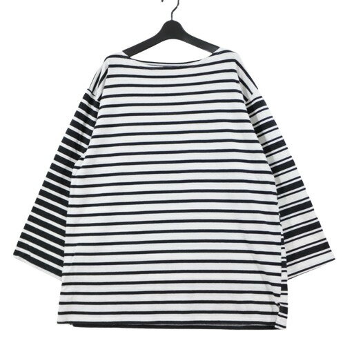  Leminor × TOMORROWLAND 22AW クレイジーパターン ビッグバスクシャツ ブラック系
