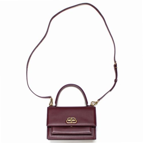 Rakuten - 【中古】 BALENCIAGA バレンシアガ 19AW SHARP BAG XS シャープ バッグ XS バーガンディ