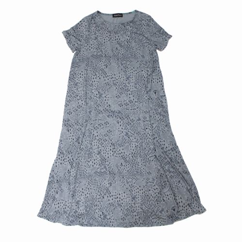  JuanadeArco ホォアナデアルコ 26SS Classicシリーズ 半袖ワンピース MAR BUDDHA M グレー