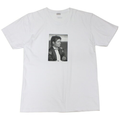 【中古】 Supreme シュプリーム 17SS Michael Jackson Tee マイケルジャクソンTシャツ L ホワイト