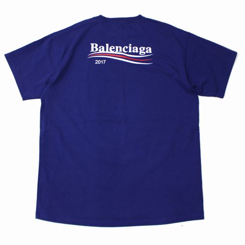 楽天市場】balenciaga tシャツ（カラーブルー）（メンズファッション